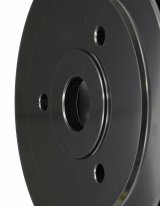 Trans-Dapt Performance Products Crankshaft Pulleys 7137 Pulley, BBC Aluminum Pulley Double Lower Swp Black thumbnail 4