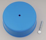 Trans-Dapt Performance Carburetor Caps 2012 Dust Cover, Blue, Polyethylene, Fits Carburetors with 5 1/8 in. Diameter Neck, Each thumbnail 2