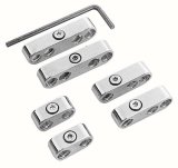 Trans-Dapt Performance Pro Style Wire Separators 9576 Ignition Loom/Separator, Plastic/Chrome, 7-8.5mm, Universal, Kit thumbnail 2