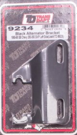 Trans-Dapt Performance Steel Alternator Brackets 9234 Bracket Black Chevy 283-350 Short Water Pump thumbnail 4