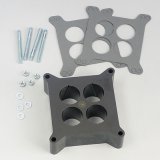Trans-Dapt Performance Swirl-Torque 2 Inch Carburetor Spacer 2532 Spacer, Plastic, in. Thick, 4-Hole, Square Bore, Each thumbnail 2