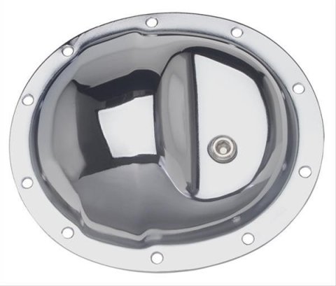 Trans-Dapt Performance Chrome 10 Bolt Dana 35 Differential Cover 9033 Cover, Steel, Chrome, 35, Kit
