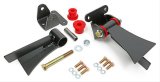 Trans-Dapt Performance Universal Street Rod-Style Motor Mounts 4500 Mounts, Frame Pad, Bolt-In, Steel, Polyurethane, Rod Style, Chevy, Big/Small Block, Pair thumbnail 1