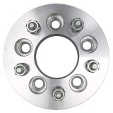 Trans-Dapt Performance Billet Wheel Adapters 3608 Adapters, 1.250 in. Thickness, Aluminum, Clear Anodized, 5 x 4.50 in. Hub to 5 x 4.75 in. Wheel, Pair thumbnail 4