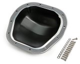 Trans-Dapt Performance Finned Aluminum 12 Bolt Ford 10.25/10.5 Inch Differential Cover 9940 Cover, Aluminum, Black Powdercoated/Polished, Ford, 10.25 in., 10.5 in., Kit thumbnail 1