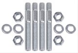 Trans-Dapt Performance Carburetor Stud Kits 2108 Fasteners, Studs, Steel, Zinc Plated, 5/16 in. Thread Size, 3.313 in. Length, Kit thumbnail 2