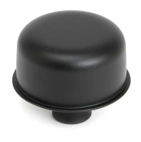 Trans-Dapt Performance PerfectMatch Valve Cover Breathers 8644 PUSH-IN BREATHER CAP- ASPHALT BLACK POWDERCOAT