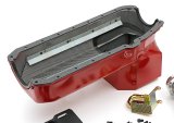 Trans-Dapt Performance Swap-In-A-Box Complete Engine Swap Kits 44062 Kits, Complete, Shorty Silver Ceramic Coated Headers, Motor Mounts, Red Oil Pan, Chevrolet, GMC, Small Block, Kit thumbnail 2
