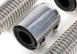 Trans-Dapt Performance Stainless Steel Radiator Hose Kits 8204 Hose, Steel, Polished, 36 in. Length, with 1.25 in., 1.50 in. Adapter Ends, Polished, Each thumbnail 2