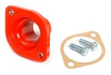 Trans-Dapt Performance Products Water Necks and Thermostat Housings 4991 ORANGE POWDER COATED MOPAR WATER NECK thumbnail 1