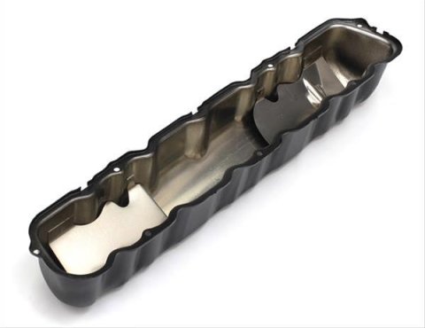 Trans-Dapt Performance Products Valve Covers 8621 FORD 6CYL 144-250 ASPHALT BLACK POWDER COATED VALVE COVER