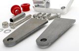 Trans-Dapt Performance Motor Mounts 4533 Mounts, Universal, Complete Mount, Weld-In Stand, Billet Aluminum Mount, Chevy, Kit thumbnail 3