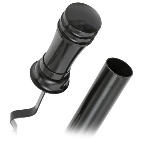 Trans-Dapt Performance Products Transmission Fluid Dipsticks 7168 Dipstick, Chevy Turbo 400 Black Billet Alum Handle Trans Dipstick