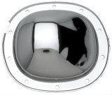 Trans-Dapt Performance Chrome 10 Bolt GM 7.5/7.625 Inch Differential Cover 9072 Cover, Steel, Chrome, GM, 7.5 in., 7.625 in., 10-Bolt, Each thumbnail 1