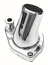 Trans-Dapt Performance Chrome Water Necks 9440 Neck, Zinc Alloy, Plated, O-Ring, 45 Degree, Ford, 221-302/351W, Each thumbnail 2