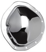 Trans-Dapt Performance Chrome 12 Bolt GM 8.875 Inch Differential Cover 9070 Cover, Steel, Chrome, GM, 12-Bolt, Truck, Each thumbnail 2