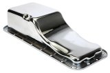 Trans-Dapt Performance OEM Replacement Oil Pans 9330 Pan, Steel, Chrome Plated, 5 qt., Ford, Big Block FE, Each thumbnail 2