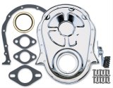 Trans-Dapt Performance Timing Covers 9001 Cover, 1-Piece, Steel, Chrome Plated, Chevy, Big Block, Kit thumbnail 2