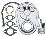 Trans-Dapt Performance Timing Covers 9001 Cover, 1-Piece, Steel, Chrome Plated, Chevy, Big Block, Kit thumbnail 3