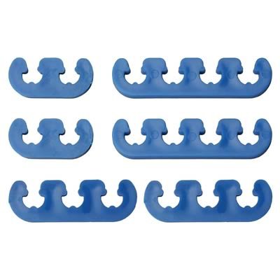 Trans-Dapt Performance Products Ignition Wire Looms and Separators 9372 Divider Set Deluxe Blue