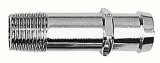 Trans-Dapt Performance NPT to Hose Barb Fittings 9514 Fitting, Adapter, Barb, Straight, Steel, Chrome, 1/2 in. NPT, 3/4 in. Barb, Each thumbnail 3