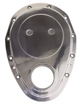 Trans-Dapt Performance Aluminum Timing Chain Covers 6043 Cover, Aluminum, Polished, Chevy, GEN VI, 7.4L, Each thumbnail 1