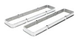 Trans-Dapt Performance Products Valve Cover Spacers and Adapters 6079 1" POLISHED VALVE COVER SPACERS; SB CHEVY 238-400 V8S 1958-86 thumbnail 3