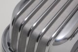 Trans-Dapt Performance Diecast Aluminum Valve Covers 6613 Covers, Perimeter Bolt Mounting, Die-cast Aluminum, Polished, Finned Top, Pontiac V8, Pair thumbnail 3