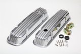 Trans-Dapt Performance Diecast Aluminum Valve Covers 6613 Covers, Perimeter Bolt Mounting, Die-cast Aluminum, Polished, Finned Top, Pontiac V8, Pair thumbnail 4