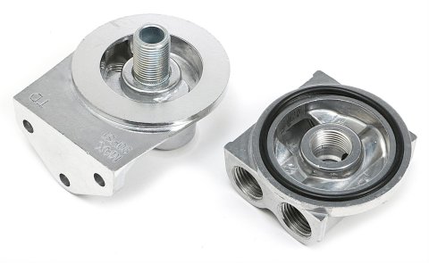 Trans-Dapt Performance Products Oil Filter Relocation Kits 1620 OIL FILTER RELOCATION KIT 90 DEGREE