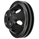 Trans-Dapt Performance Products Water Pump Pulleys 7145 Pulley, SBC Alum Lwp Dbl Upper Pulley Black thumbnail 2