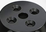 Trans-Dapt Performance Products Water Pump Pulleys 7145 Pulley, SBC Alum Lwp Dbl Upper Pulley Black thumbnail 5