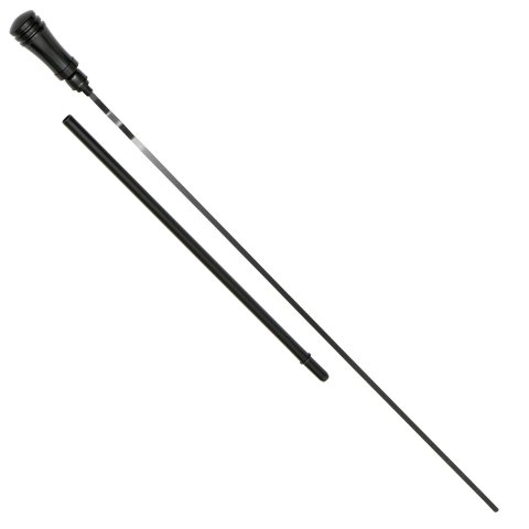 Trans-Dapt Performance Products Engine Oil Dipsticks 7155 Dipstick, SB Chrysler Black Billet Alum Handle Dipstick