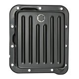 Trans-Dapt Performance Products Automatic Transmission Pans 7170 Pan, Ford C4 Black Finned Trans Pan thumbnail 1