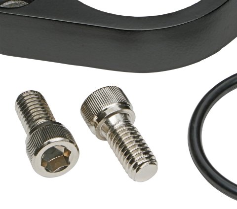 Trans-Dapt Performance Products Water Necks and Thermostat Housings 7192 Neck, Early Chevy Black Aluminum Neck thumbnail 3