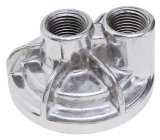 Trans-Dapt Performance Spin-On Oil Filter Bypass Adapters 1013 Adapter, Bypass, Spin-On, Aluminum, Natural, 3/4-16 in. Thread, 1/2 in. NPT Inlet/Outlet, Each thumbnail 3