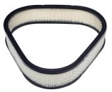Trans-Dapt Performance High-Flow Replacement Air Filter Elements 2393 Element, High Flow, Replacement, Triangle, Paper, White, 14 in. Diameter, 3 in. Height, Each thumbnail 1