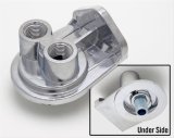 Trans-Dapt Performance Remote Oil Filter Brackets 1028 Mount, Single Filter, 1/2 in. NPT Inlet/Outlet, 3/4 in.-16 Thread Filter, Each thumbnail 1