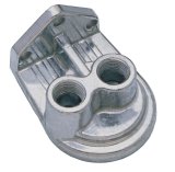Trans-Dapt Performance Remote Oil Filter Brackets 1028 Mount, Single Filter, 1/2 in. NPT Inlet/Outlet, 3/4 in.-16 Thread Filter, Each thumbnail 3