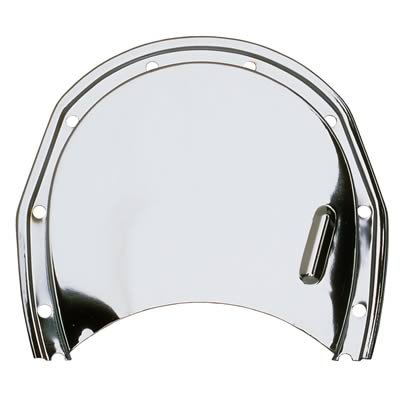 Trans-Dapt Performance Products Timing Covers 9819 Cover Cap SB Chevy Chrome plated with Chrome bolts