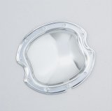 Trans-Dapt Performance Chrome 10 Bolt GM 8.5 Inch Differential Cover 9190 Cover, Steel, Chrome, GM, in., 10-Bolt, Each thumbnail 1