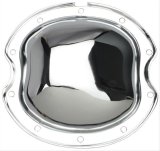 Trans-Dapt Performance Chrome 10 Bolt GM 8.5 Inch Differential Cover 9190 Cover, Steel, Chrome, GM, in., 10-Bolt, Each thumbnail 2