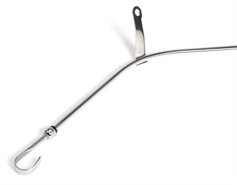 Trans-Dapt Performance Engine Oil Dipstick and Tube Kits 9231 with Tube, Engine, Steel, Chrome, Chevy, Small Block, Each