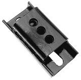 Trans-Dapt Performance Transmission Mount Pads 4185 Pad, Steel, Black, Powerglide, TH350, TH400, 700R4, 4L60, Borg Warner, Saginaw, A833, Each thumbnail 2