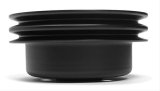 Trans-Dapt Performance Powdercoated Pulleys 8310 Crankshaft Pulley, V-Belt, Steel, 6.687 in. Diameter, Black Powdercoated, Small Block Ford, Each thumbnail 3