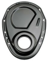 Trans-Dapt Performance Timing Covers 8637 Chain Cover, One-piece, Steel, Black Powdercoated, Chevy, Big Block, Each thumbnail 3