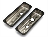 Trans-Dapt Performance Products Valve Covers 8696 GM 4.3L V6 ASPHALT BLACK POWDER COATED VALVE COVER CAPS thumbnail 1