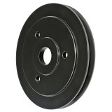 Trans-Dapt Performance Products Crankshaft Pulleys 7136 Pulley, BBC Aluminum Pulley Single Lower Swp Black thumbnail 1