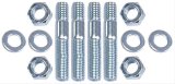Trans-Dapt Performance Carburetor Stud Kits 2046 Studs, Steel, Zinc Plated, 5/16-18/24 in. x 1.375 in. Long, Kit thumbnail 1