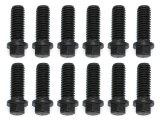 Trans-Dapt Performance Header Bolts 4904 Bolts, Hex Head, Steel, Natural, 3/8 in.-16, 1.000 in. U.H.L., Set of 12 thumbnail 3